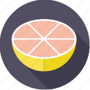 citrus, food, fresh, fruit, grapefruit, half, tropical