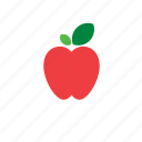 apple, food, fruit, red