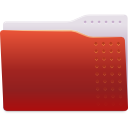 folder, red