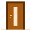 close, door, house, lock, open 