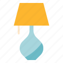 bulb, furniture, lamp, lighting, table