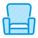 armchair, furniture, interior