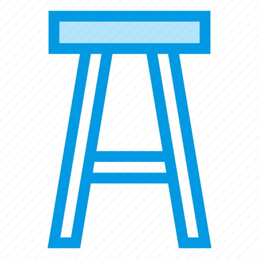 Bar, chair, furniture, interior, stool, tabouret icon - Download on Iconfinder