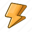 flash, gold, energy, power, cartoon 