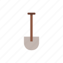 garden, gardening, shovel, tool, work