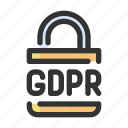 gdpr, lock, protection, regulations