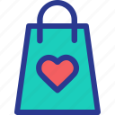 bag, celebration, love, marriage, party, shop, wedding