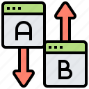 comparison, content, design, development, testing