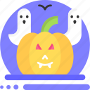 halloween, ghost, pumpkin, horror