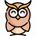 animals, bird, furniture and household, hunter, nature, owl