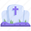 scary, halloween, graveyard, horror, spooky, gravestone 