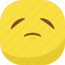 avatar, emoji, emoticon, emotion, sad, smiley