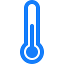 thermometer, half