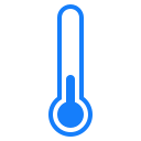 thermometer, quarter