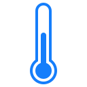 thermometer, half