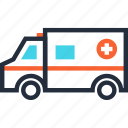 ambulance, car, emergency, hospital, medical, transport, vehicle