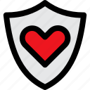 heart, health, life, care, shield, secure