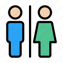 board, female, gender, male, sign