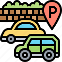 parking, car, zone, traffic, service