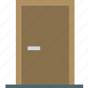 closed, door, entrance, exitdoor