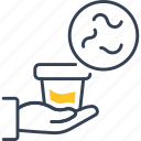 bacteria, urine, hand, analysis, test