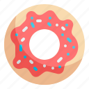 donut, bakery, dessert, sweet, doughnut