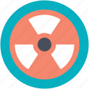 danger, nuclear, radiation, radioactivity symbol, toxic