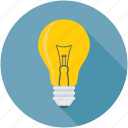 bulb, idea, incandescent, lamp, light bulb