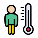 fever, healthcare, patient, temperature, thermometer