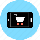 add, cart, phone, shopping