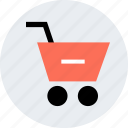 cart, go, shopping