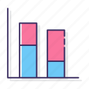 chart, column, stacked