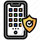 smartphone, safe, shield, insurance, protected