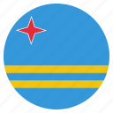 aruba, country, flag