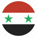 country, flag, syria, syrian