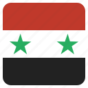 country, flag, national, syria, syrian