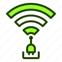 connected, internet, plug, website, wifi