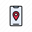 gps, location, map, mobile, phone