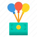 balloon, business, finance, investment, money