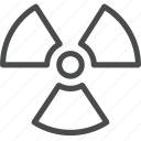 nuclear, waste, danger, hazard, warning