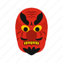 culture, demon, devil, japan, japanese, mask, traditional