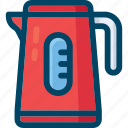 appliance, boiling, electric, kettle, pot