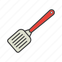 kitchen turner, kitchenware, slotted, spatula, spoon, utensil