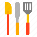 bakery, cook, kitchen, spatula, tool