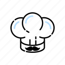 chef, chefhat, cook, cooking, kitchen