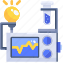 bulb, education, experiment, light, monitor, test, tube