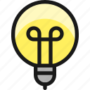 bulb, light