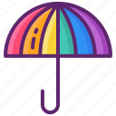 lgbt, pride, rainbow, umbrella