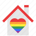 lgbt, pride, heart, love, family, home