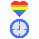 lgbt, pride, heart, love, watch, time